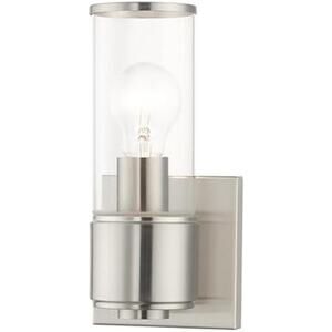 Livex Lighting, 17141-91, Quincy, ADA Sconce, Brushed Nickel